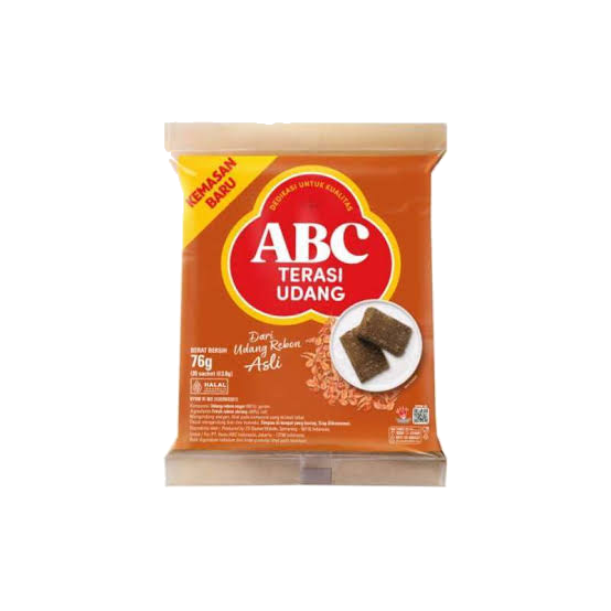 ABC Terasi Udang 3.8g (24 RCG X 20 PCS)